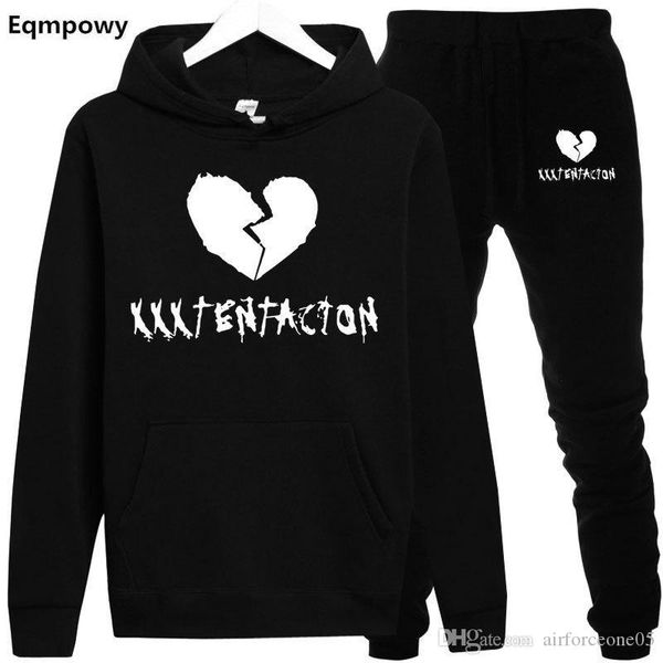 xxxtentacion mens casual tracksuits designer sports joggers hoodies 2pcs clothing set suits american rapper casual outfits, Gray
xxxtentacion mens casual tracksuits designer sports joggers hoodies 2pcs clothing set suits american rapper casual outfits, Gray