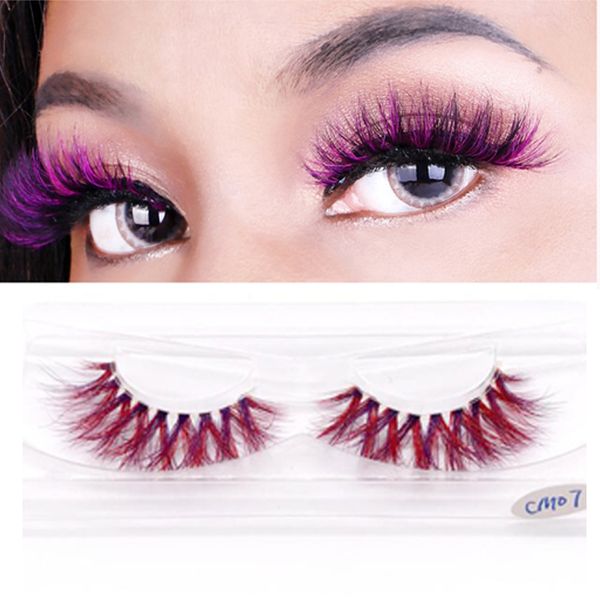 new 3d mink false eyelashes color eyelashes handmade thick fluffy makeup colorful false eyelashes lash extension
new 3d mink false eyelashes color eyelashes handmade thick fluffy makeup colorful false eyelashes lash extension