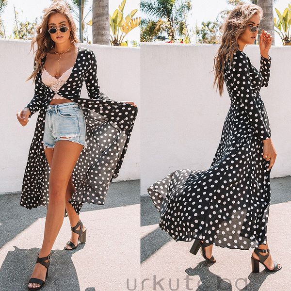blouse women kimono beach long sleeve casual floral print boho summer cover up sleeve blouse, White
blouse women kimono beach long sleeve casual floral print boho summer cover up sleeve blouse, White