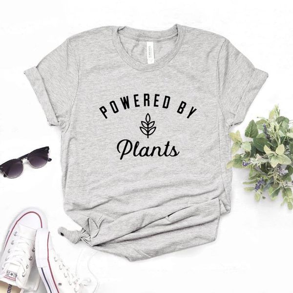 powered by plants print women tshirts cotton casual funny t shirt for lady yong girl tee 6 color na-1021, White
powered by plants print women tshirts cotton casual funny t shirt for lady yong girl tee 6 color na-1021, White