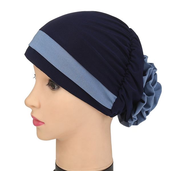 fioday 1pc flower turban for women hair accessories elastic cloth hair bands hat chemo beanie ladies muslim scarf cap wholesale, Blue;gray
fioday 1pc flower turban for women hair accessories elastic cloth hair bands hat chemo beanie ladies muslim scarf cap wholesale, Blue;gray