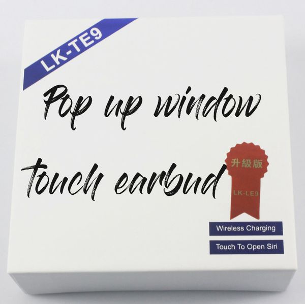 Lkte9 tw wirele bluetooth earphone earbud pop up window upport io y tem touch control wirele charging head et for iphone x xr x
Lkte9 tw wirele bluetooth earphone earbud pop up window upport io y tem touch control wirele charging head et for iphone x xr x