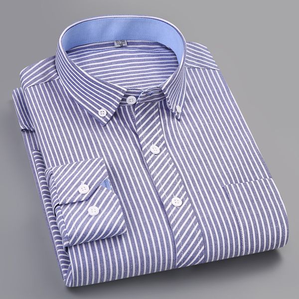liseaven men striped casual shirts spring long shirt slim fit business dress shirt men's clothing, White;black
liseaven men striped casual shirts spring long shirt slim fit business dress shirt men's clothing, White;black