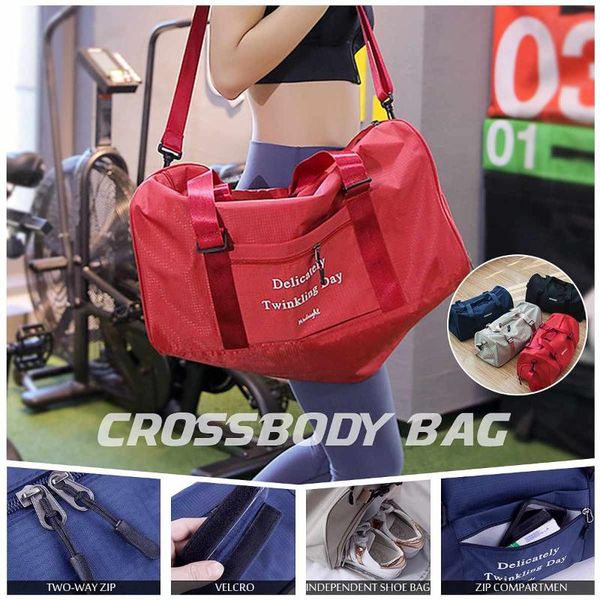 outdoor waterproof gym bags oxford cloth for fitness training sport dry wet separation gym travel handbag with shoes compartment
outdoor waterproof gym bags oxford cloth for fitness training sport dry wet separation gym travel handbag with shoes compartment