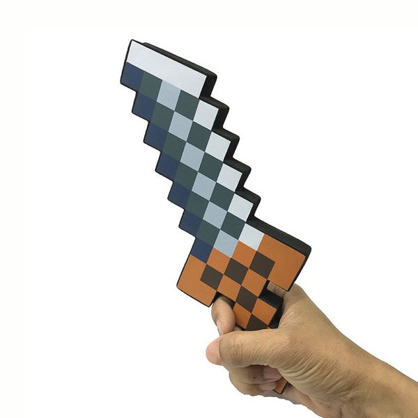 2020 3-16 design size minecrafted blue diamond sword soft eva foam toys sword gray pickaxe for children children toys minecraft lego
2020 3-16 design size minecrafted blue diamond sword soft eva foam toys sword gray pickaxe for children children toys minecraft lego