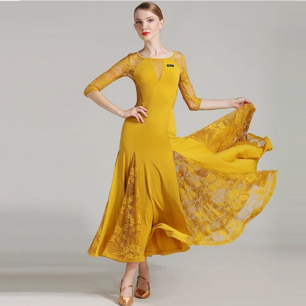 lady ballroom dancing dress women modern waltz tango standard costumes female dance practice lace dress half sleeve oneck d-0329, Black;red
lady ballroom dancing dress women modern waltz tango standard costumes female dance practice lace dress half sleeve oneck d-0329, Black;red
