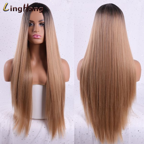 linghang womens long straight synthetic wig mixed brown and blonde long wigs for white /black women party cosplay hair
linghang womens long straight synthetic wig mixed brown and blonde long wigs for white /black women party cosplay hair