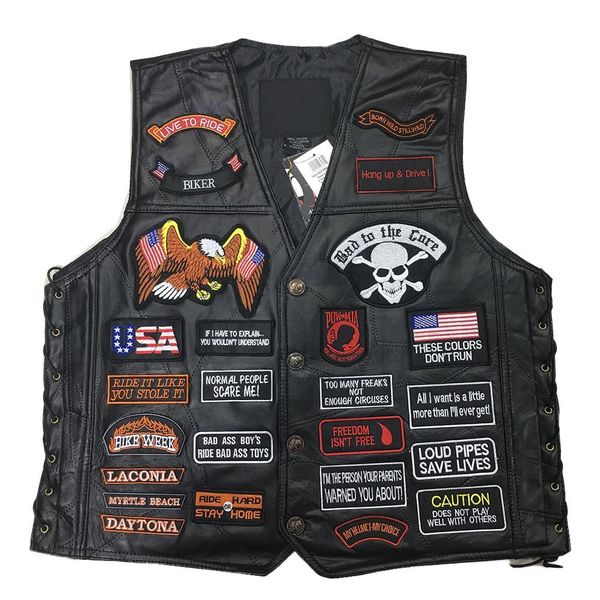 moto vest mens motorcycle jacket biker retro leather jacket motorcycle chaqueta moto veste jaqueta motoqueiro breathable size s-4xl, Black;brown
moto vest mens motorcycle jacket biker retro leather jacket motorcycle chaqueta moto veste jaqueta motoqueiro breathable size s-4xl, Black;brown