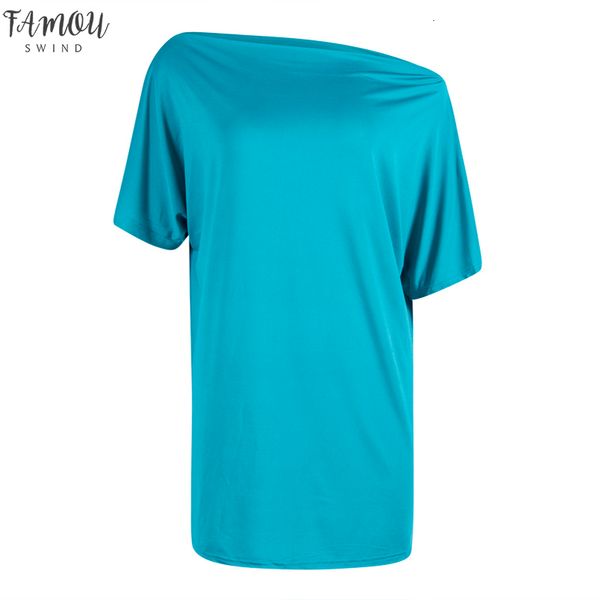женщины с плеча с коротким рукавом свободные топы тенниска сыпучие solid top tee shirt плюс размер s xxl, White
женщины с плеча с коротким рукавом свободные топы тенниска сыпучие solid top tee shirt плюс размер s xxl, White