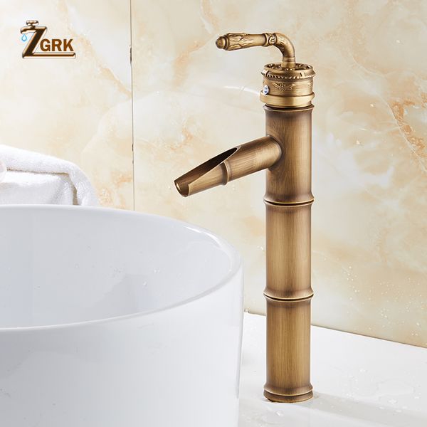 zgrk bathroom basin faucets bamboo faucet cold mixer taps classic single handle antique brass deck mounted sink
zgrk bathroom basin faucets bamboo faucet cold mixer taps classic single handle antique brass deck mounted sink