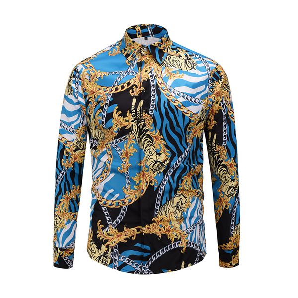 new arrival men shirts fashion pattern print beauty style long sleeve covered button casual popular brand chemise homme, White;black
new arrival men shirts fashion pattern print beauty style long sleeve covered button casual popular brand chemise homme, White;black