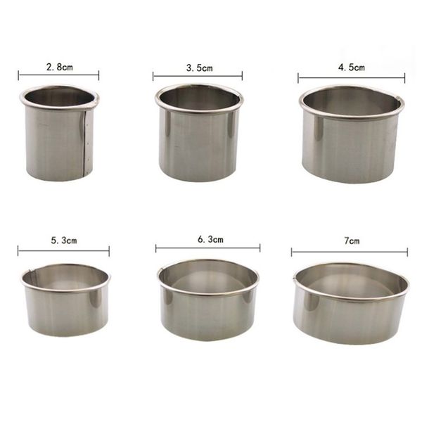 12pcs из нержавеющей стали cookie cutter большой круглой формы cookie mold fondant jelly cake cutter мусс кольца для выпечки инструмент
12pcs из нержавеющей стали cookie cutter большой круглой формы cookie mold fondant jelly cake cutter мусс кольца для выпечки инструмент
