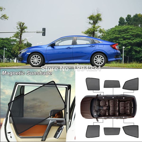 car full side windows magnetic sun shade uv protection ray blocking mesh visor for civic 2015
car full side windows magnetic sun shade uv protection ray blocking mesh visor for civic 2015