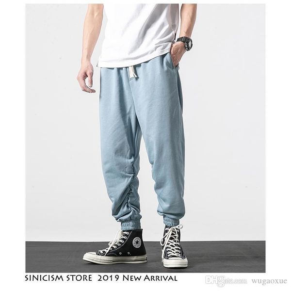 sinicism store men solid joggers pants 2019 mens japanese streetwear sweatpants male fashions black harem pants track
sinicism store men solid joggers pants 2019 mens japanese streetwear sweatpants male fashions black harem pants track