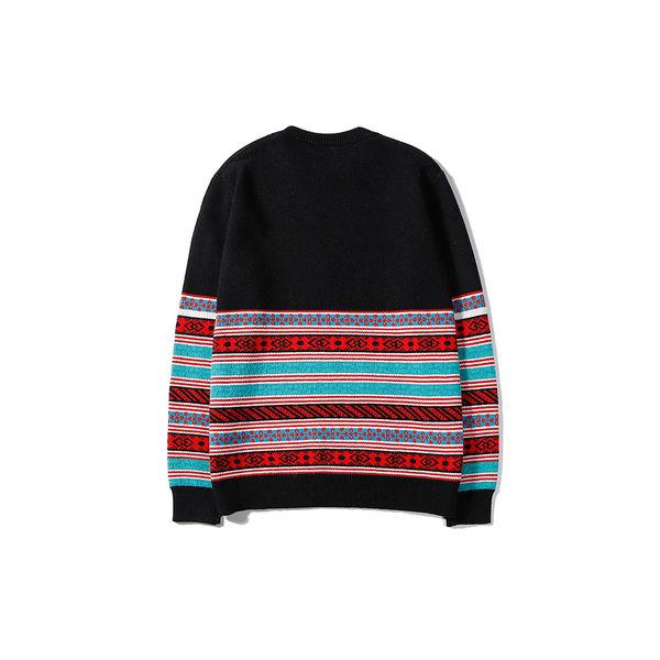 womens brand sweaters girls designer casual geometric striped pattern fashion letters embroidery sweater 2020 new style, White;black
womens brand sweaters girls designer casual geometric striped pattern fashion letters embroidery sweater 2020 new style, White;black