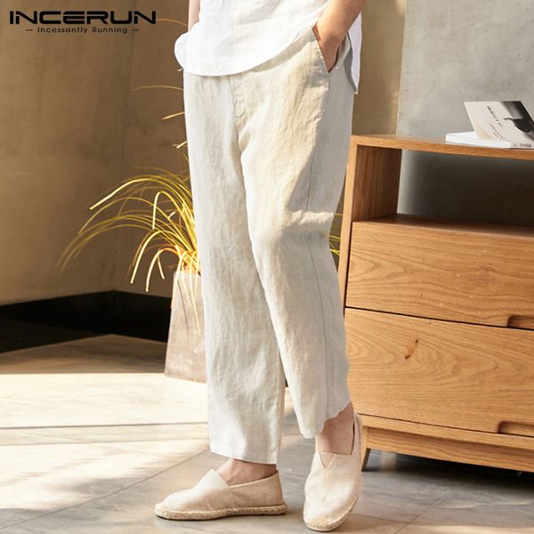incerun men's wide leg trousers loose summer drawstring bodybuilding cotton casual thin section men's large size beach pants 5xl, Black
incerun men's wide leg trousers loose summer drawstring bodybuilding cotton casual thin section men's large size beach pants 5xl, Black