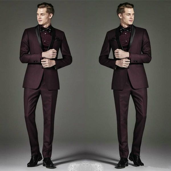 new arrival burgundy men wedding tuxedos fashion groom tuxedos black lapel two button men jacket blazer 2 piece suit(jacket+pants+tie) 2202, Black;gray
new arrival burgundy men wedding tuxedos fashion groom tuxedos black lapel two button men jacket blazer 2 piece suit(jacket+pants+tie) 2202, Black;gray