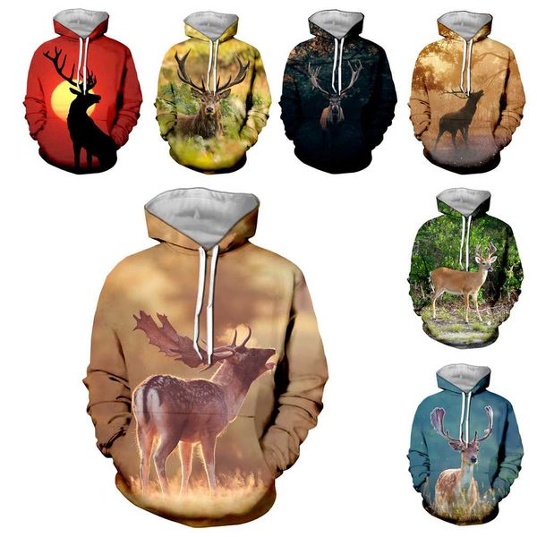 sonspee men women antelope fashion sweatshirt 3d print animal deer hoodie long sleeve hip hop o neck street pullover c087-15, Black
sonspee men women antelope fashion sweatshirt 3d print animal deer hoodie long sleeve hip hop o neck street pullover c087-15, Black