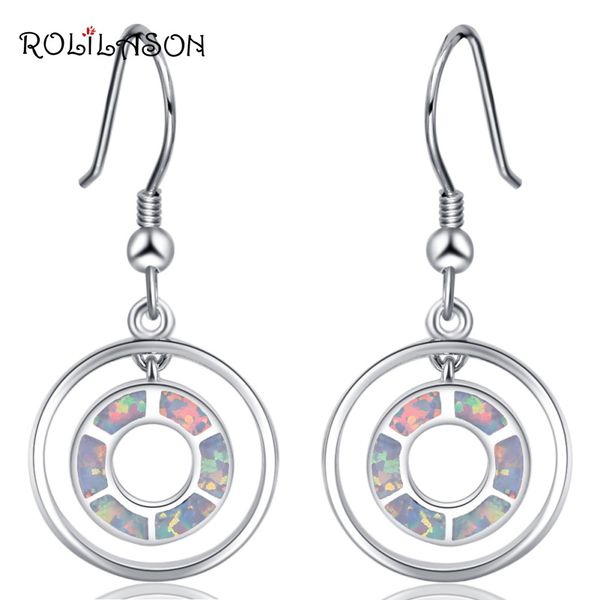 rolilason double circle shape gift 925 silver stamped white fire opal drop earrings fashion jewelry oe769, Golden;silver
rolilason double circle shape gift 925 silver stamped white fire opal drop earrings fashion jewelry oe769, Golden;silver