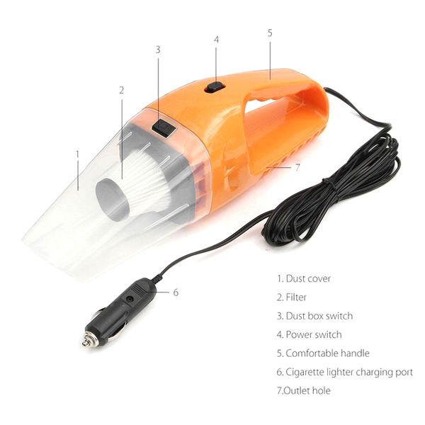 120w portable vacuum cleaner wet dry dual-use car dust vacuum cleaner handheld for dc 12v cars vehicle
120w portable vacuum cleaner wet dry dual-use car dust vacuum cleaner handheld for dc 12v cars vehicle
