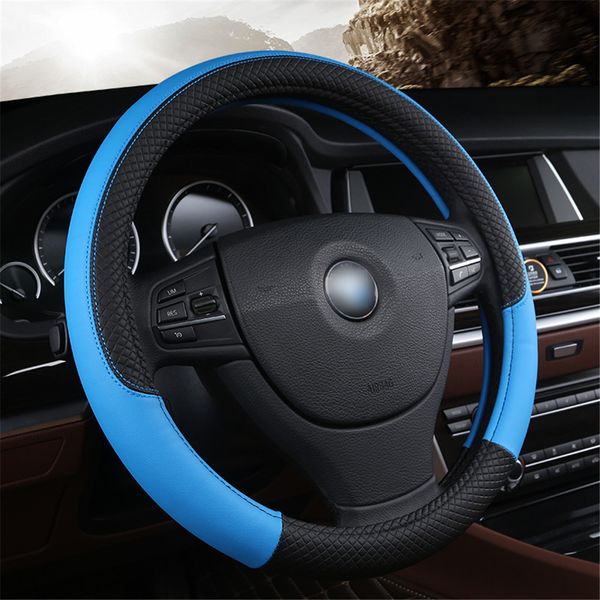 car steering-wheel 38cm leather hand-stitched micro fiber leather car steering wheel cover fit for most cars styling
car steering-wheel 38cm leather hand-stitched micro fiber leather car steering wheel cover fit for most cars styling