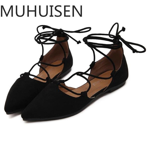 muhuisen spring/autumn lace-up women shoes casual shoes fashion woman flats women 2018, Black
muhuisen spring/autumn lace-up women shoes casual shoes fashion woman flats women 2018, Black