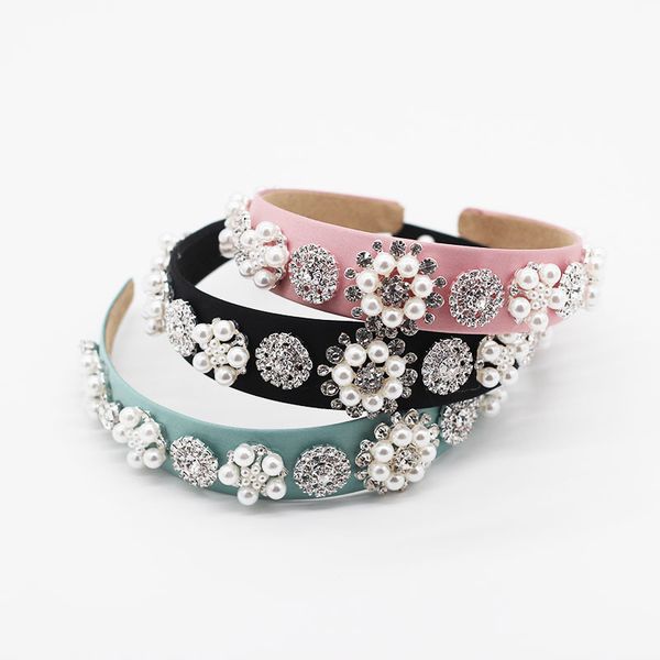 baroque crystal flower hairband rhinestone headband faux pearl hair hoop bands for women pearl flower hair accessories, Golden;white
baroque crystal flower hairband rhinestone headband faux pearl hair hoop bands for women pearl flower hair accessories, Golden;white