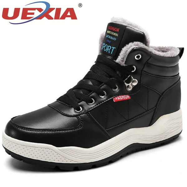 uexia winter men snow boots man fur thick plush warm snow shoes for male ankle booties trainers chaussure homme botas size 38-48, Black
uexia winter men snow boots man fur thick plush warm snow shoes for male ankle booties trainers chaussure homme botas size 38-48, Black