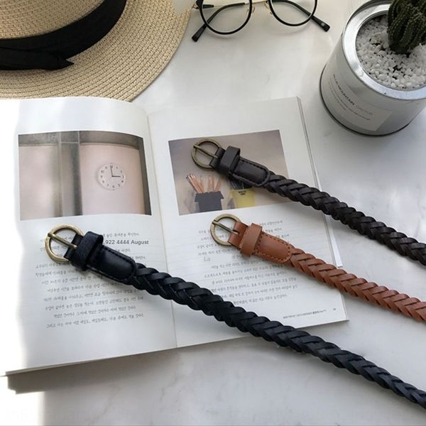women's waist chain braid decorative belt casual wax jeans dress dress rope jeans belt all-match thin, Black;brown
women's waist chain braid decorative belt casual wax jeans dress dress rope jeans belt all-match thin, Black;brown