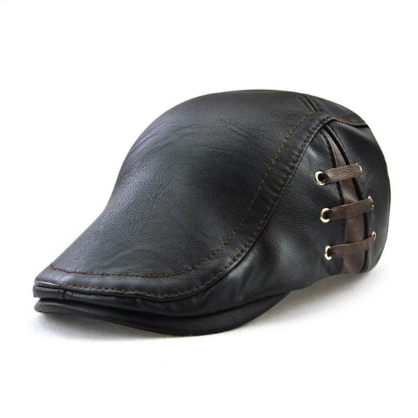 2pcs/lot adjustable beret fashion simple collocation winter warm pu leather newsboy cap male sunhat cold autumn thermal hat, Blue;gray
2pcs/lot adjustable beret fashion simple collocation winter warm pu leather newsboy cap male sunhat cold autumn thermal hat, Blue;gray