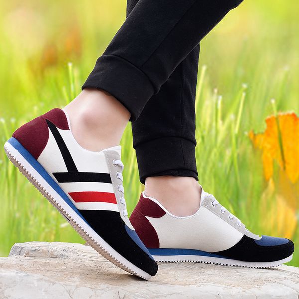 2019 new men's shoes light wear casual shoes slip breathable sneakers joker student mens sneakers casual, Black
2019 new men's shoes light wear casual shoes slip breathable sneakers joker student mens sneakers casual, Black