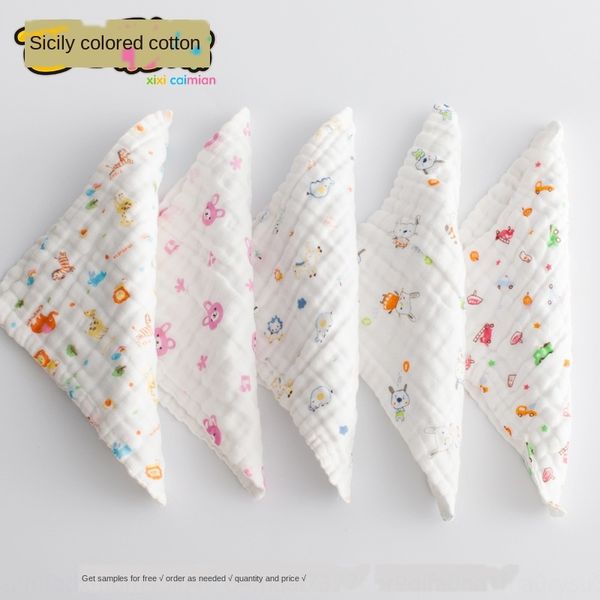 gauze saliva cotton 6-layer 23*23cm super soft wash baby bib cartoon printed handkerchief square towel handkerchief square towel
gauze saliva cotton 6-layer 23*23cm super soft wash baby bib cartoon printed handkerchief square towel handkerchief square towel
