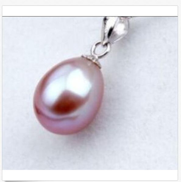 charming 10-12mm natural south sea lavender drop pearl pendant 14k necklace, Silver
charming 10-12mm natural south sea lavender drop pearl pendant 14k necklace, Silver