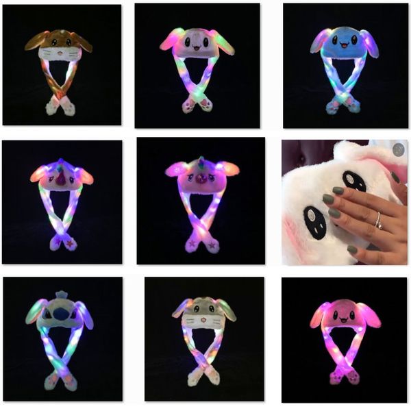 9 styles led plush cartoon animal cap for rabbit cat ear moving light hats kids christmas warm hats dhl ship xd21730
9 styles led plush cartoon animal cap for rabbit cat ear moving light hats kids christmas warm hats dhl ship xd21730