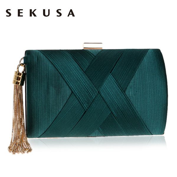 sekusa new arrival metal tassel lady clutch bag with chain shoulder handbags classical style small purse day evening clutch bags
sekusa new arrival metal tassel lady clutch bag with chain shoulder handbags classical style small purse day evening clutch bags