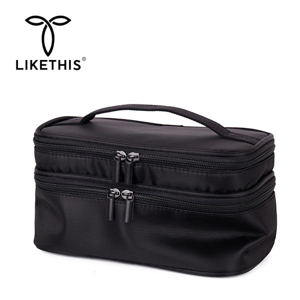 likethis nylon travel bag professional makeup brush organizer 2 layer solid portable cosmetic boxes for women kosmetyczka
likethis nylon travel bag professional makeup brush organizer 2 layer solid portable cosmetic boxes for women kosmetyczka