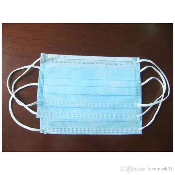 top a! одноразовая маска сплошной цвет лица рот маски non woven одноразовая анти dust earloops маски бесплатная доставка