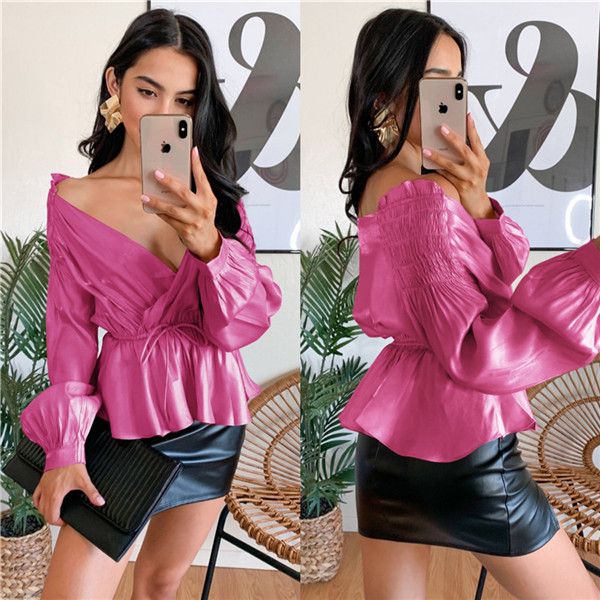 sexy бретелек дизайнерские футболки женщины повседневная сладкие solid color сыпучие фонариков рукавом свободные темные шеи рубашки v мода ж, White
sexy бретелек дизайнерские футболки женщины повседневная сладкие solid color сыпучие фонариков рукавом свободные темные шеи рубашки v мода ж, White