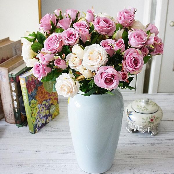 5heads small rose branch artificial rose flowers silk+plastic flores for autumn fall home wedding decoration rose artificielle
5heads small rose branch artificial rose flowers silk+plastic flores for autumn fall home wedding decoration rose artificielle