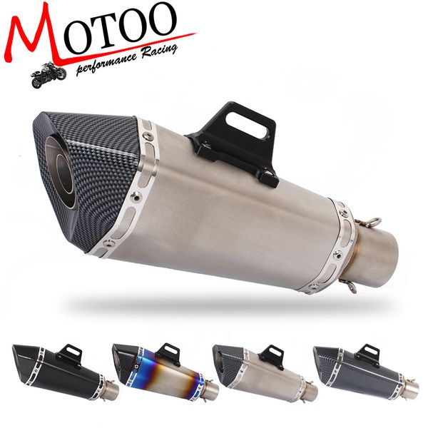 motoo - universal 36-51mm exhaust motorcycle stainless steel modified scooter exhaust muffle
motoo - universal 36-51mm exhaust motorcycle stainless steel modified scooter exhaust muffle