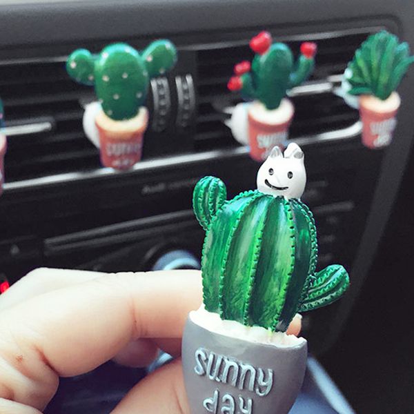 car air conditioning vent perfume clip resin cactus creative cute air freshener fragrance clip solid decoration ornaments
car air conditioning vent perfume clip resin cactus creative cute air freshener fragrance clip solid decoration ornaments