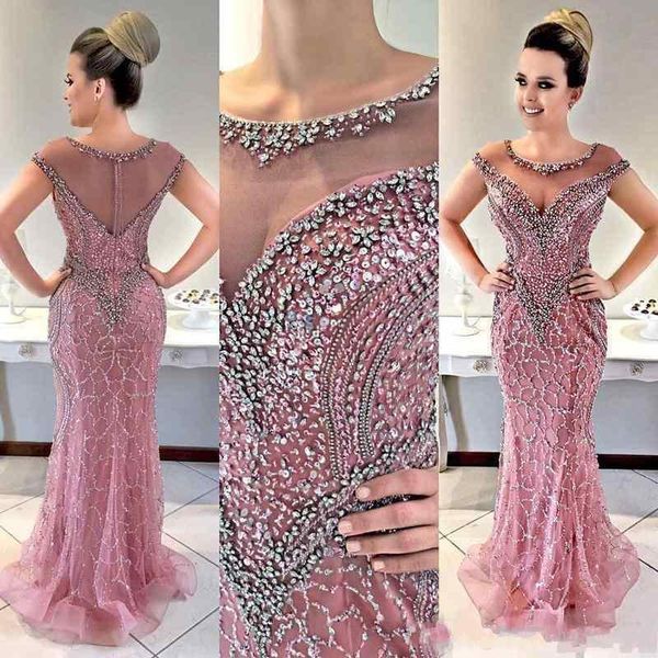 2020 luxury african mermaid evening dresses crew neck beading crystal illusion sheer back with zipper sweep train plus size prom party gowns, Black;red
2020 luxury african mermaid evening dresses crew neck beading crystal illusion sheer back with zipper sweep train plus size prom party gowns, Black;red