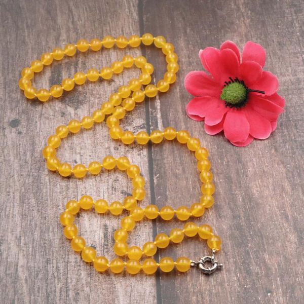 brand new long beaded chain necklace natural stone round crystal necklaces for women birthday gift yellow jades jewelry 36" a951, Golden;silver
brand new long beaded chain necklace natural stone round crystal necklaces for women birthday gift yellow jades jewelry 36" a951, Golden;silver