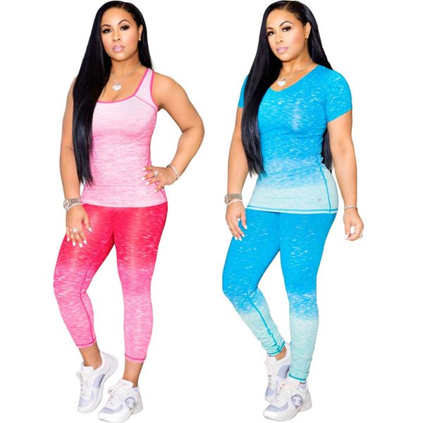 women tie dye tracksuit short sleeve 2 piece set casual sportswear t shirt+leggings slim outfits fashion summer clothes jogger suit 2869, White
women tie dye tracksuit short sleeve 2 piece set casual sportswear t shirt+leggings slim outfits fashion summer clothes jogger suit 2869, White