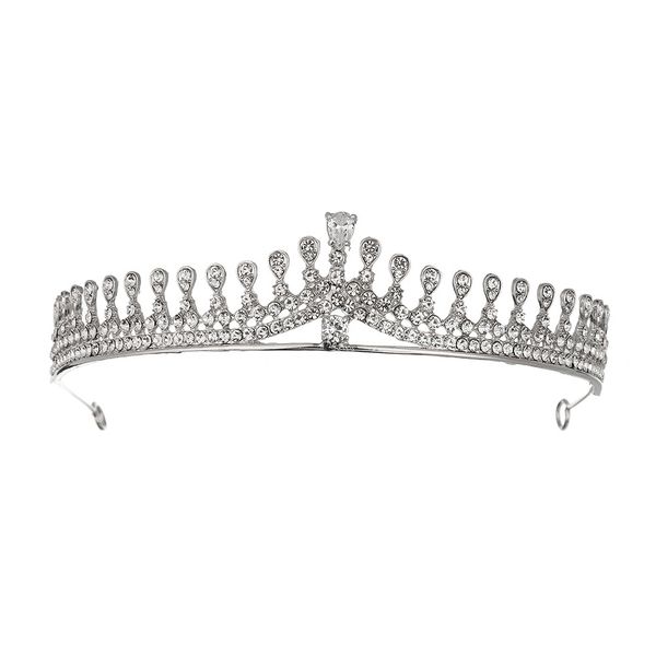 ssyfashion new bridal crown silver rhinestone inlay wedding jewelry headband headwear women's hair accessories
ssyfashion new bridal crown silver rhinestone inlay wedding jewelry headband headwear women's hair accessories