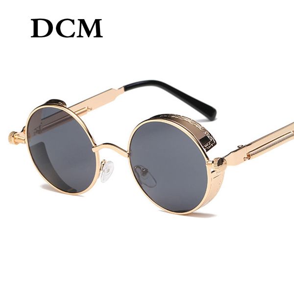 dcm metal round steampunk sunglasses men women fashion glasses brand designer retro frame vintage sunglasses uv400, White;black
dcm metal round steampunk sunglasses men women fashion glasses brand designer retro frame vintage sunglasses uv400, White;black