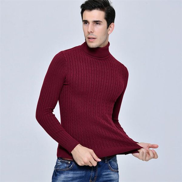 autumn winter sweater men casual slim pullover turtleneck knitted male sweaters 4color -xxl, White;black
autumn winter sweater men casual slim pullover turtleneck knitted male sweaters 4color -xxl, White;black