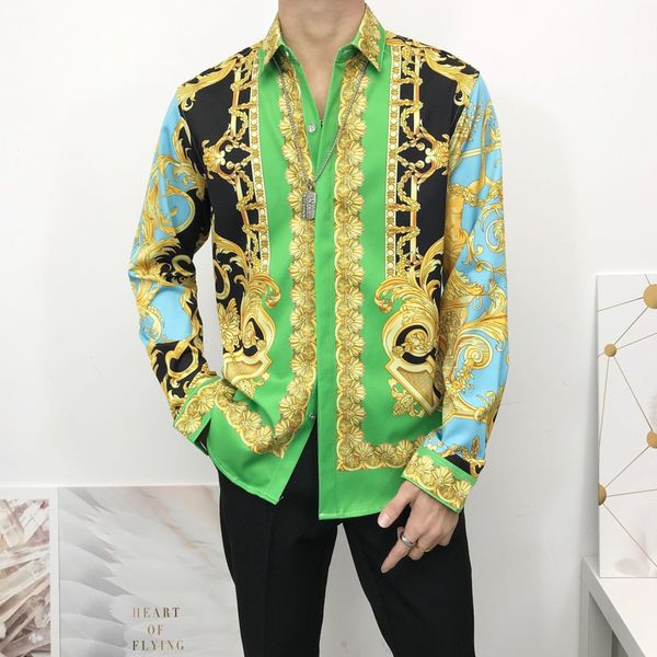 mens 2020 luxury дизайнерские футболки отпечатано плед мебельное 20ss лето новый бренд моды вскользь тонкий мужчин с длинным рукавом кнопка, White;black
mens 2020 luxury дизайнерские футболки отпечатано плед мебельное 20ss лето новый бренд моды вскользь тонкий мужчин с длинным рукавом кнопка, White;black