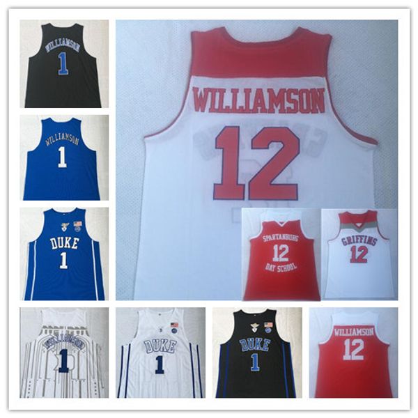 Duke Blue Devils College Basketball 1 Zion Williamson 2019 Hot Spartanburg Day School Wears Stitched jersey Top Quality
Duke Blue Devils College Basketball 1 Zion Williamson 2019 Hot Spartanburg Day School Wears Stitched jersey Top Quality