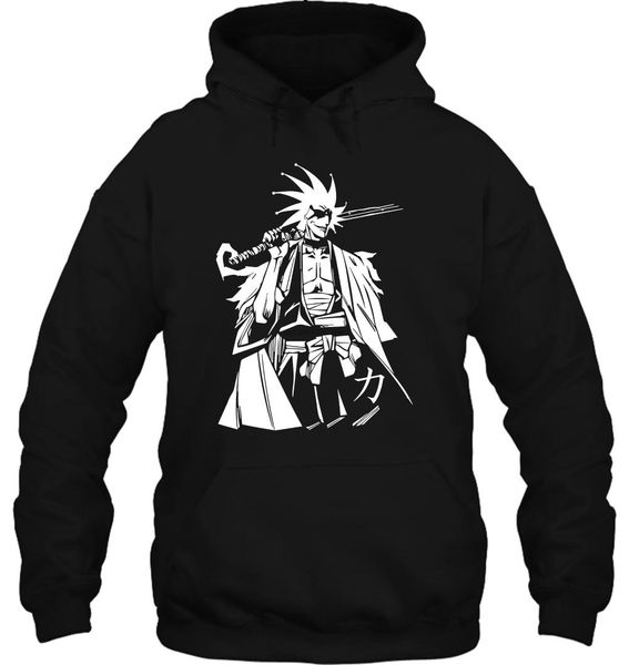 men hoodie bleach anime japanese kanji word power captain zaraki kenpachi women streetwear, Black
men hoodie bleach anime japanese kanji word power captain zaraki kenpachi women streetwear, Black
